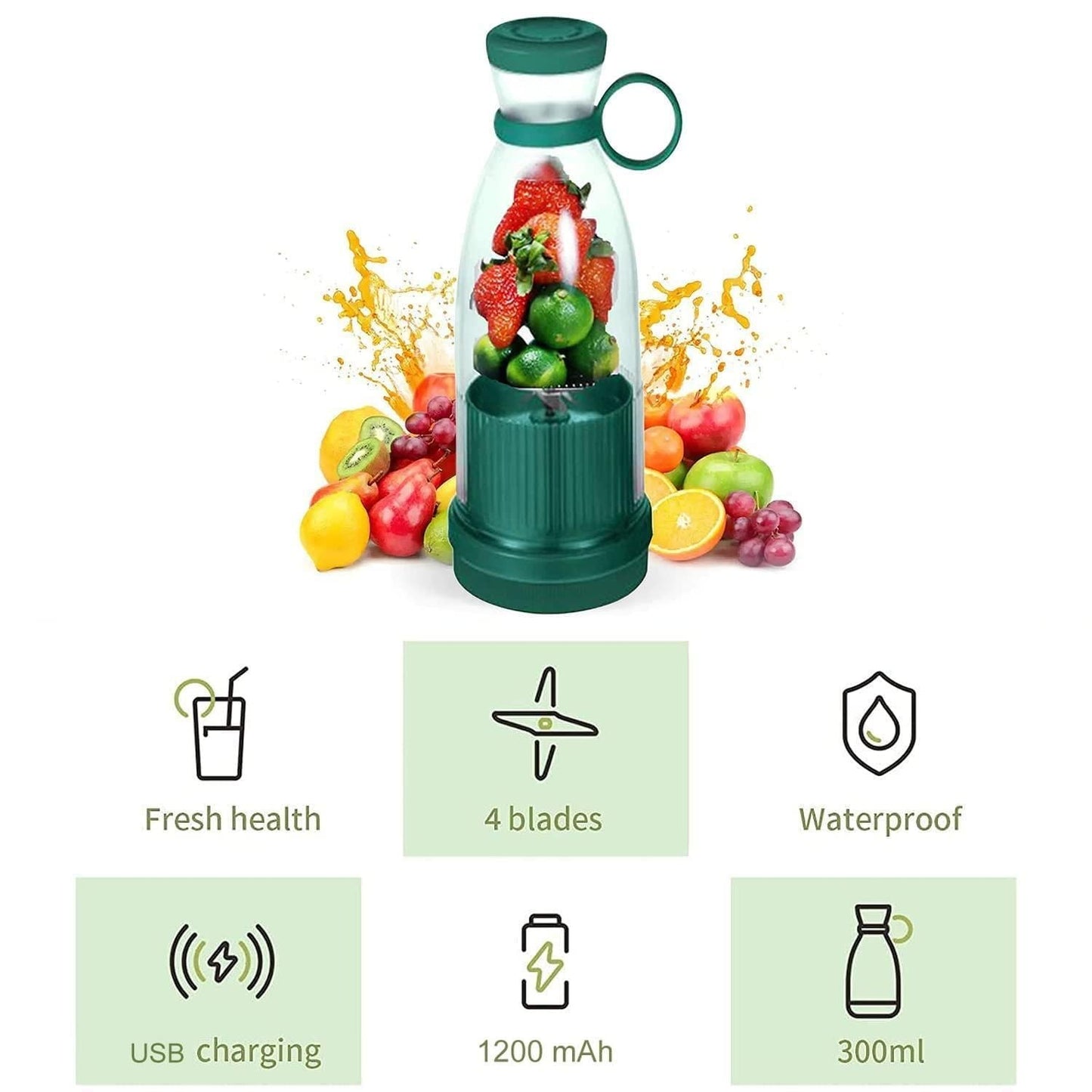 Fresh Juice Portable Blender | Mini Juicer